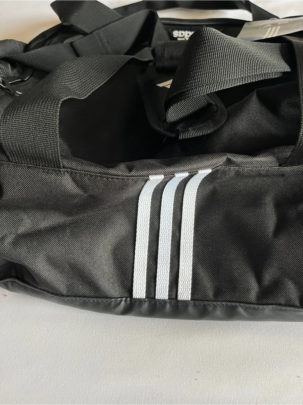 Adidas Golf / Travel / Gym Bag - Black Duffel Dish ESPN Media Promo